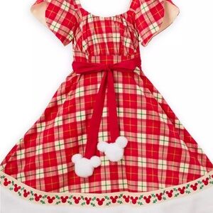 Woman’s Disney plaid Christmas dress